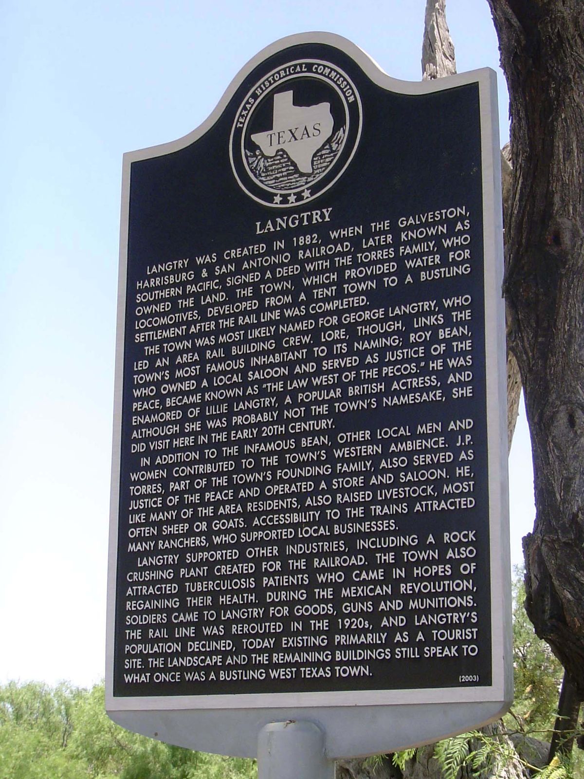 Once again, the Historical Commission is happy to recite the facts.
