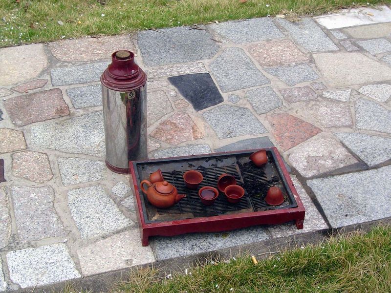 Tea for the workmen.
