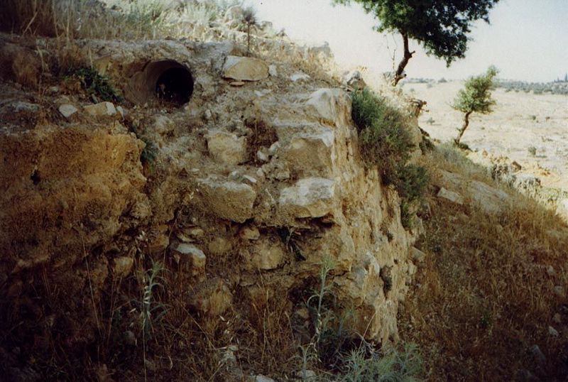 Late in the 19th century, the Turks modernized the system by replacing some of the open canals with clay pipe. Some of that pipe survives, s