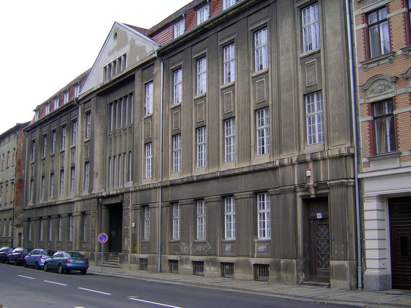A vocational school now, in 1911 this was built as the city's first high school for women. The force behind it was Henriette Goldschmidt 182