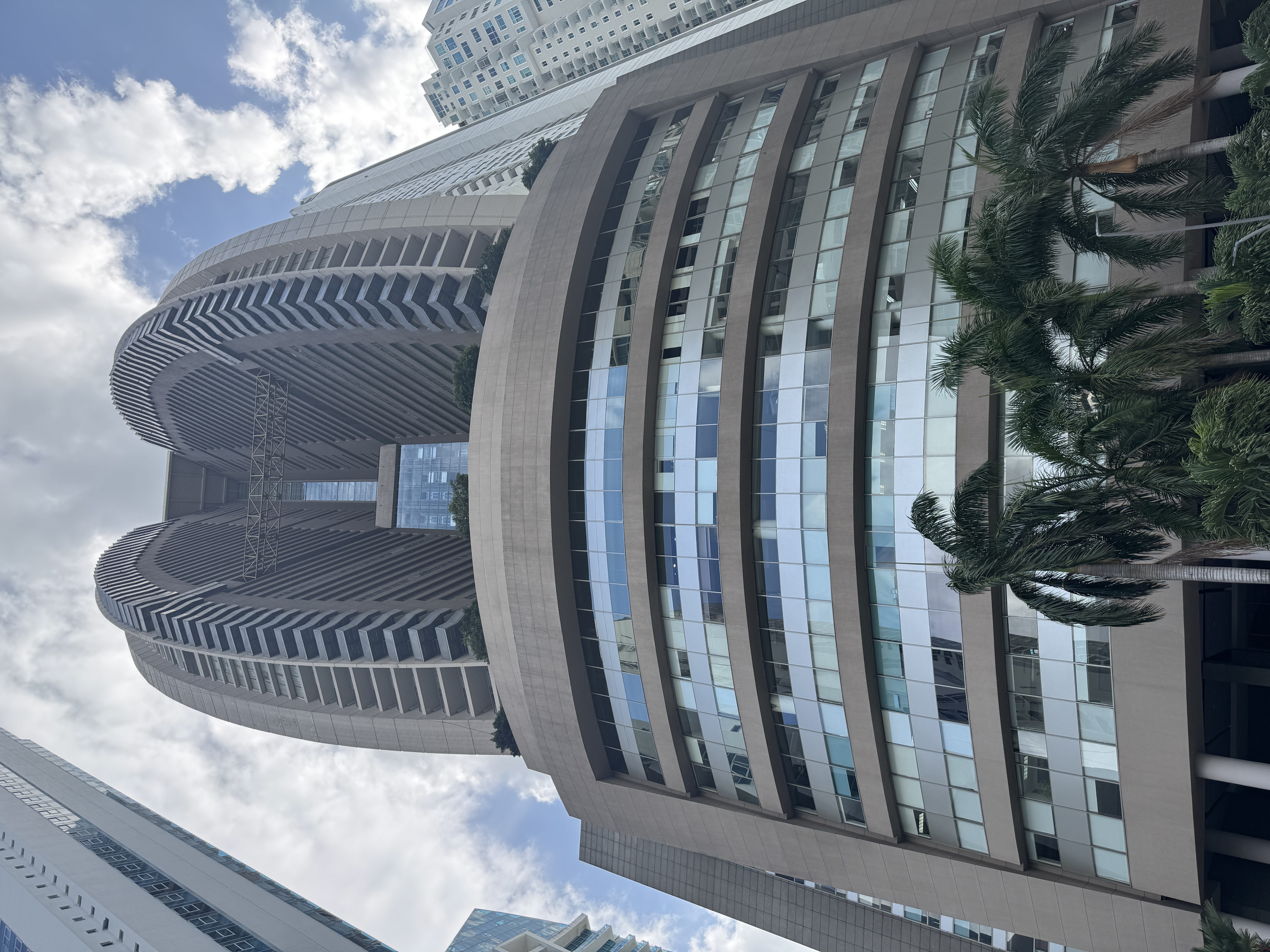 Behold the city's tallest building, now a J.W. Marriott but originally flagged Trump.