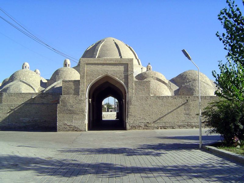 Originally, the most important markets were the covered bazaars at street intersections. This one is the Jeweller's Bazaar, or Tak-i-Zargara