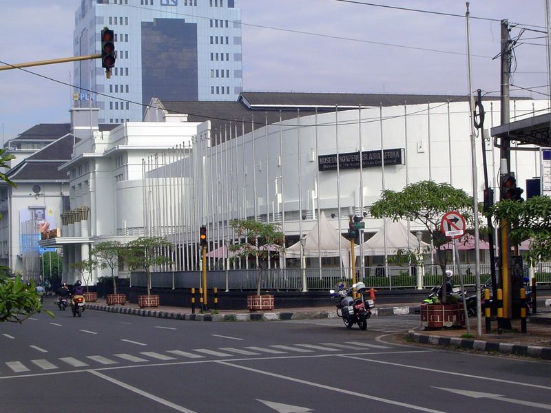 Here's the facade in 2011. The roof of the main hall rises in the background.