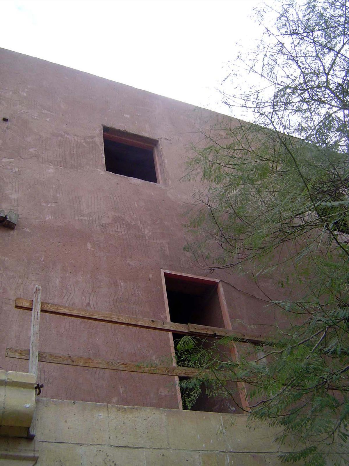 Once again, the restoration is facade deep.
