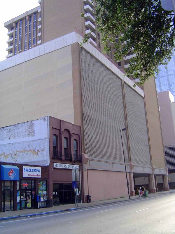The only survivor from that era on Elm downtown is Milliners Supply, which opened in 1911 and closed in 2005. A sign in the window suggested