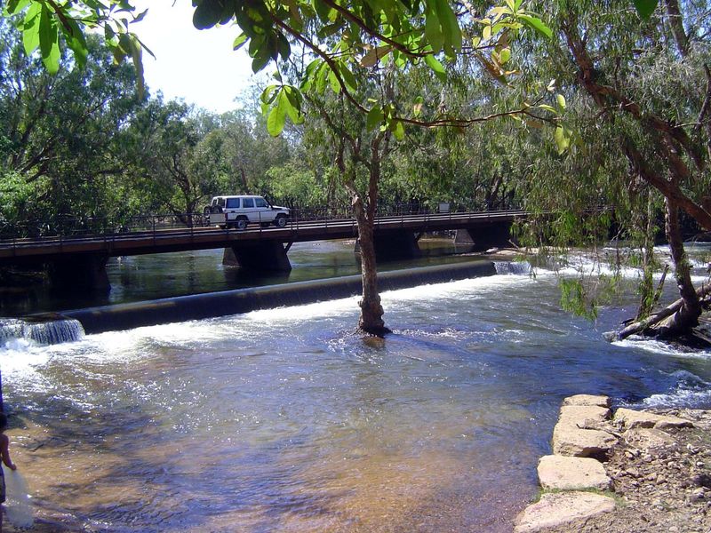 Finally, a river.