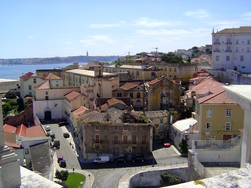 And steep. The view here is from the Pantheon.