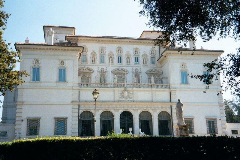 The Villa Borghese, built in 1615 as the summer residence of Cardinal Scipio Borghese, was enlarged in 1782 and made into a sculpture galler