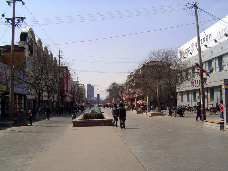 You might think it was like a thousand other Chinese towns of 50,000. You'd know better if you actually stood on this spot, because it's jus
