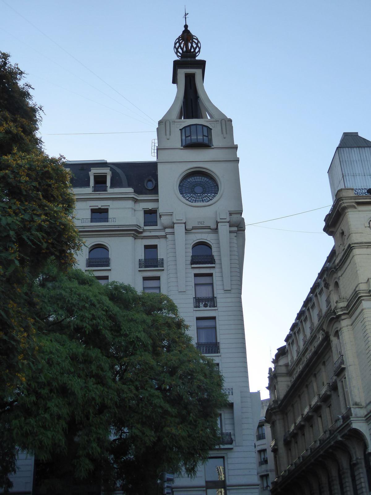 Facing the old post office is this unusual building from 1912. The man behind it was Nicolas Mihanovich, and, though he had many financial i
