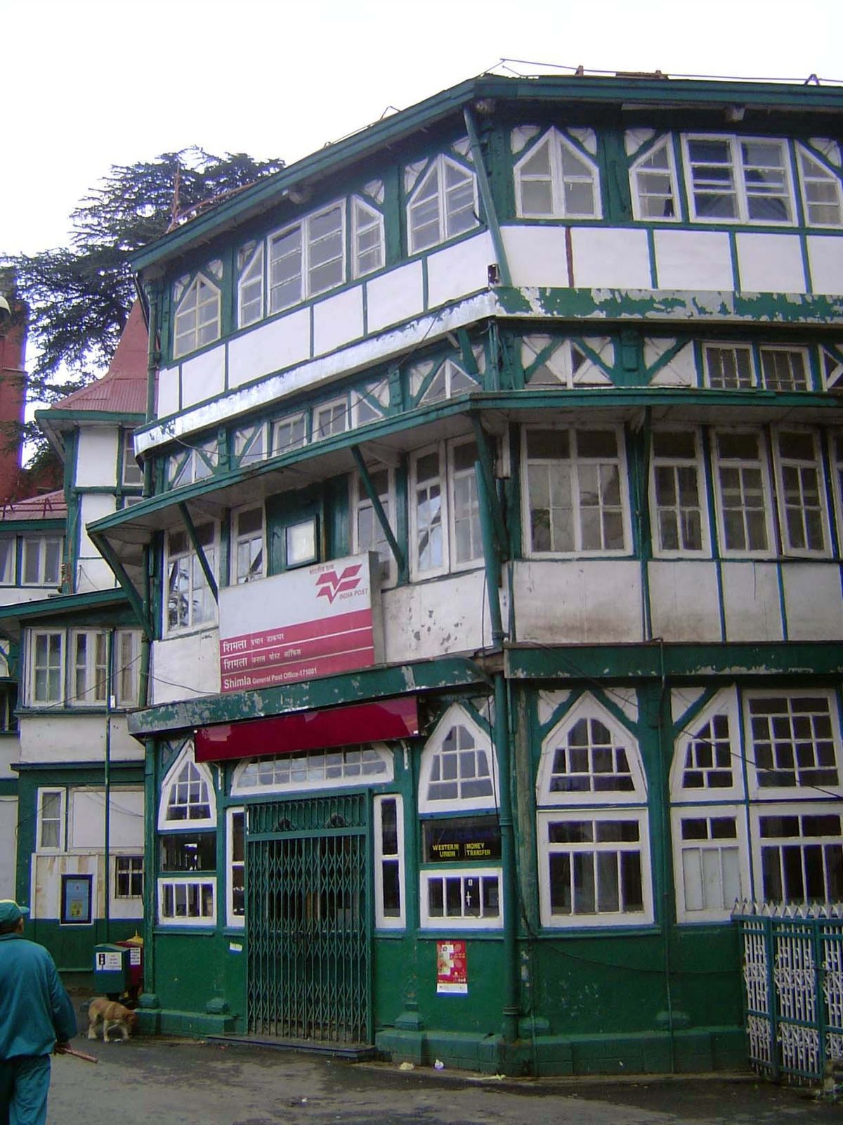 The general post office was built in 1882 and is reportedly the oldest in North India.
