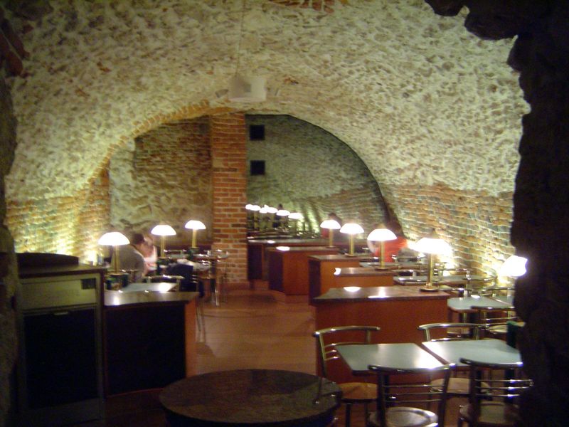 The cellar.