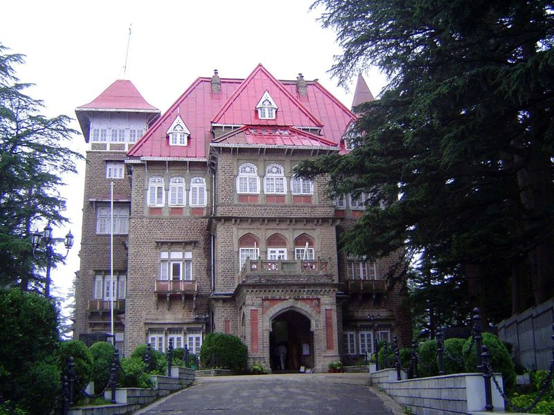 Also along the western part of the ridge is Gorton Castle, built about 1900 as the Civil Secretariat of the Government of India. It now hous