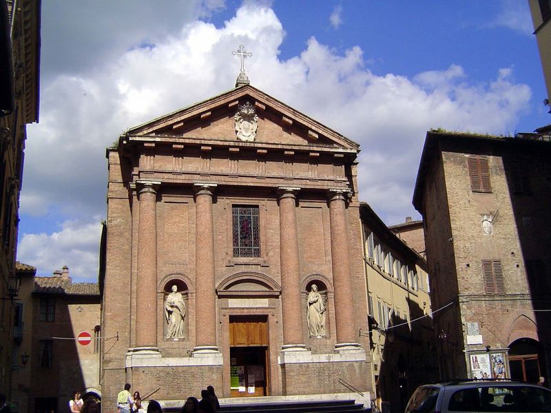 Nearby, the St. Christopher church seems austere in comparison.