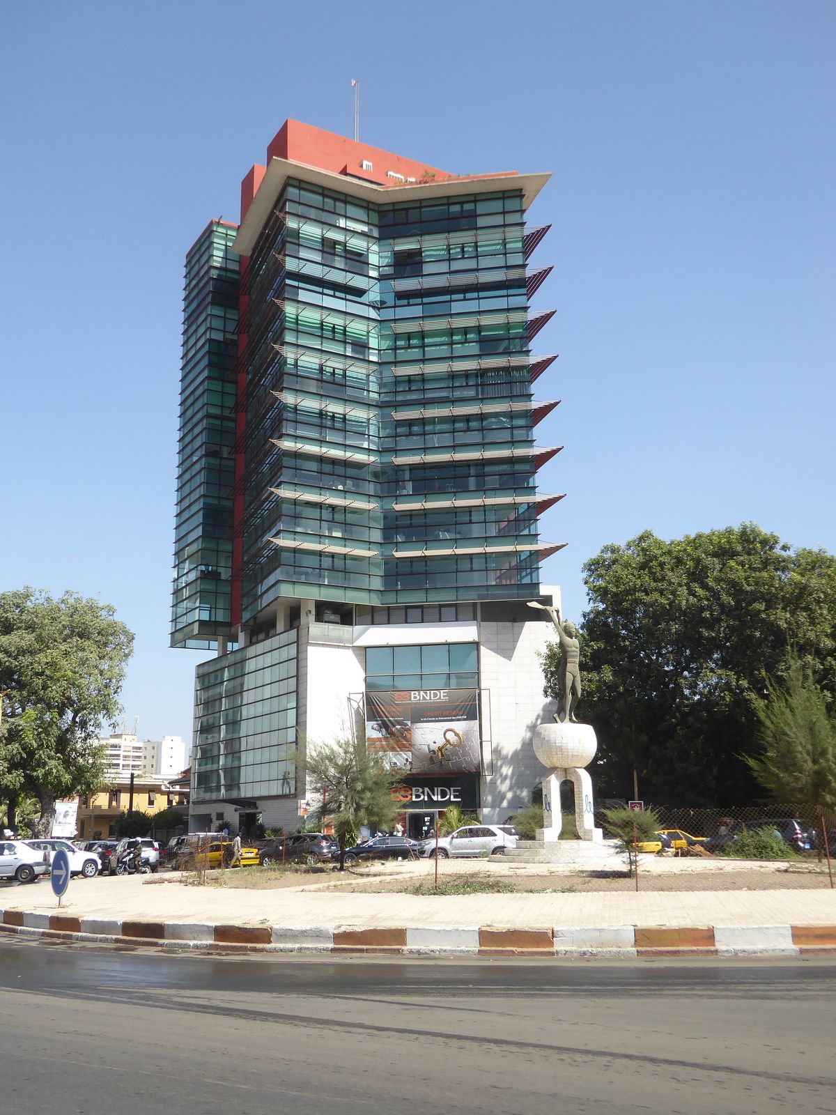 What else should occupy such central real estate? Answer: the National Bank for Economic Development