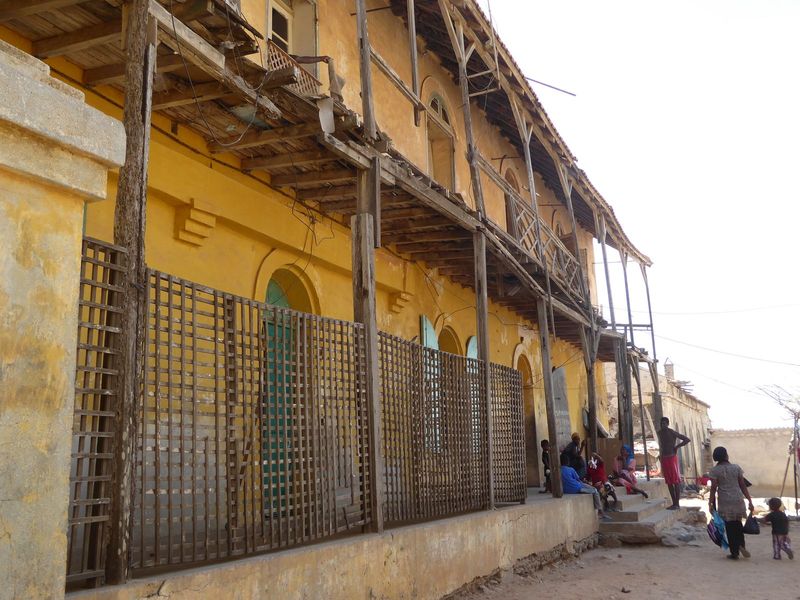 Just because a building is unrenovated doesn't mean that it's uninhabited.