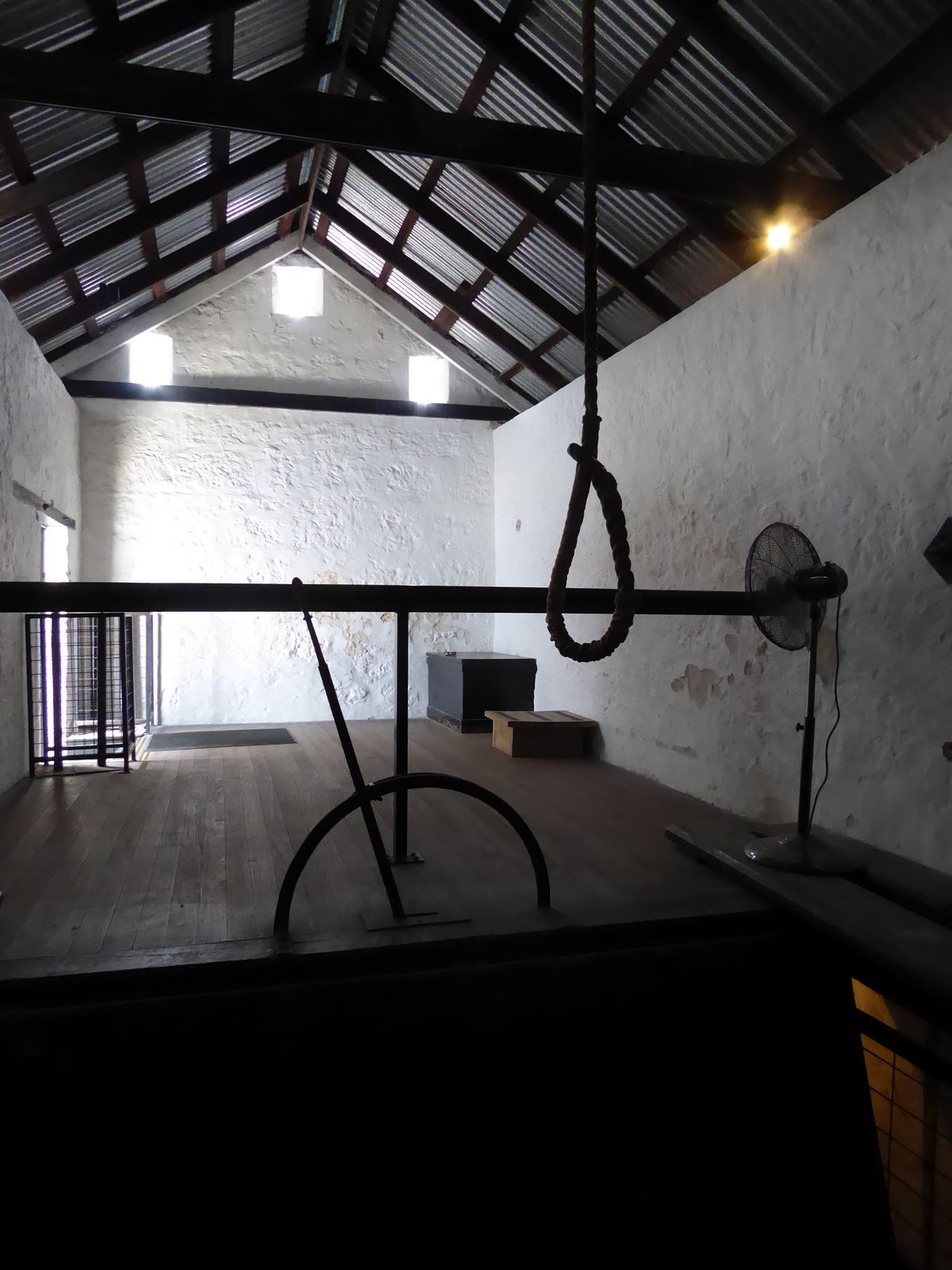 The gallows.