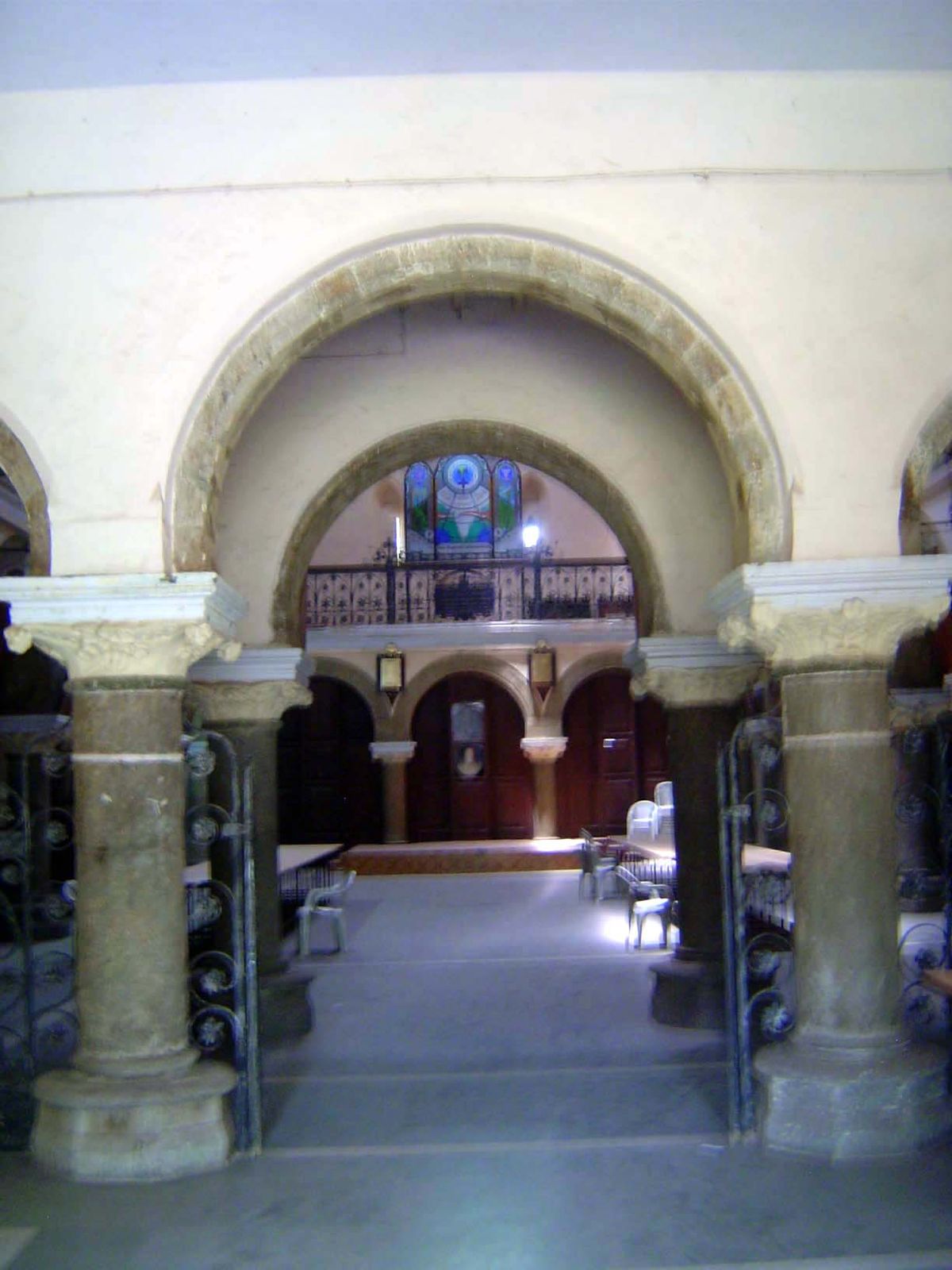 The interior of the main hall is very grand.