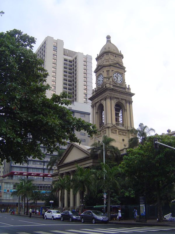 By 1885, aged 50, the city still had no rail link to Johannesburg, but it had grown enough to want a substantial Town Hall, a building that 
