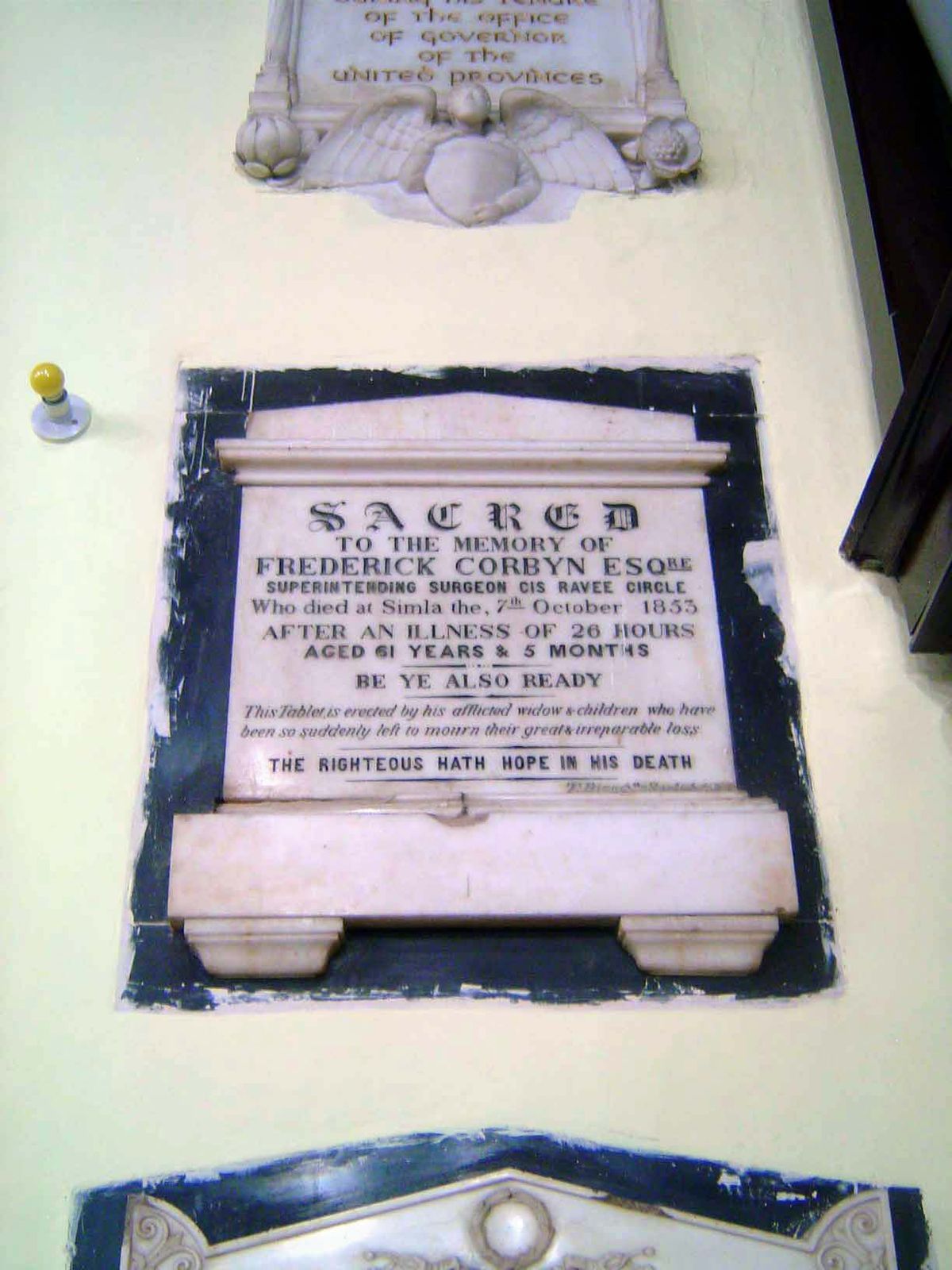 Another doctor. Cholera?