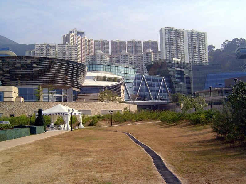 And here's Cyberport surrounded by other highrises.
