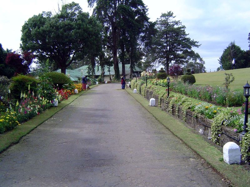 Approach to the Hill Club.