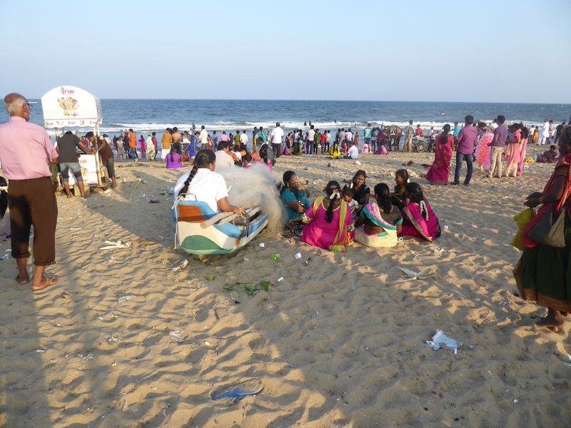 Answer: Marina Beach.
