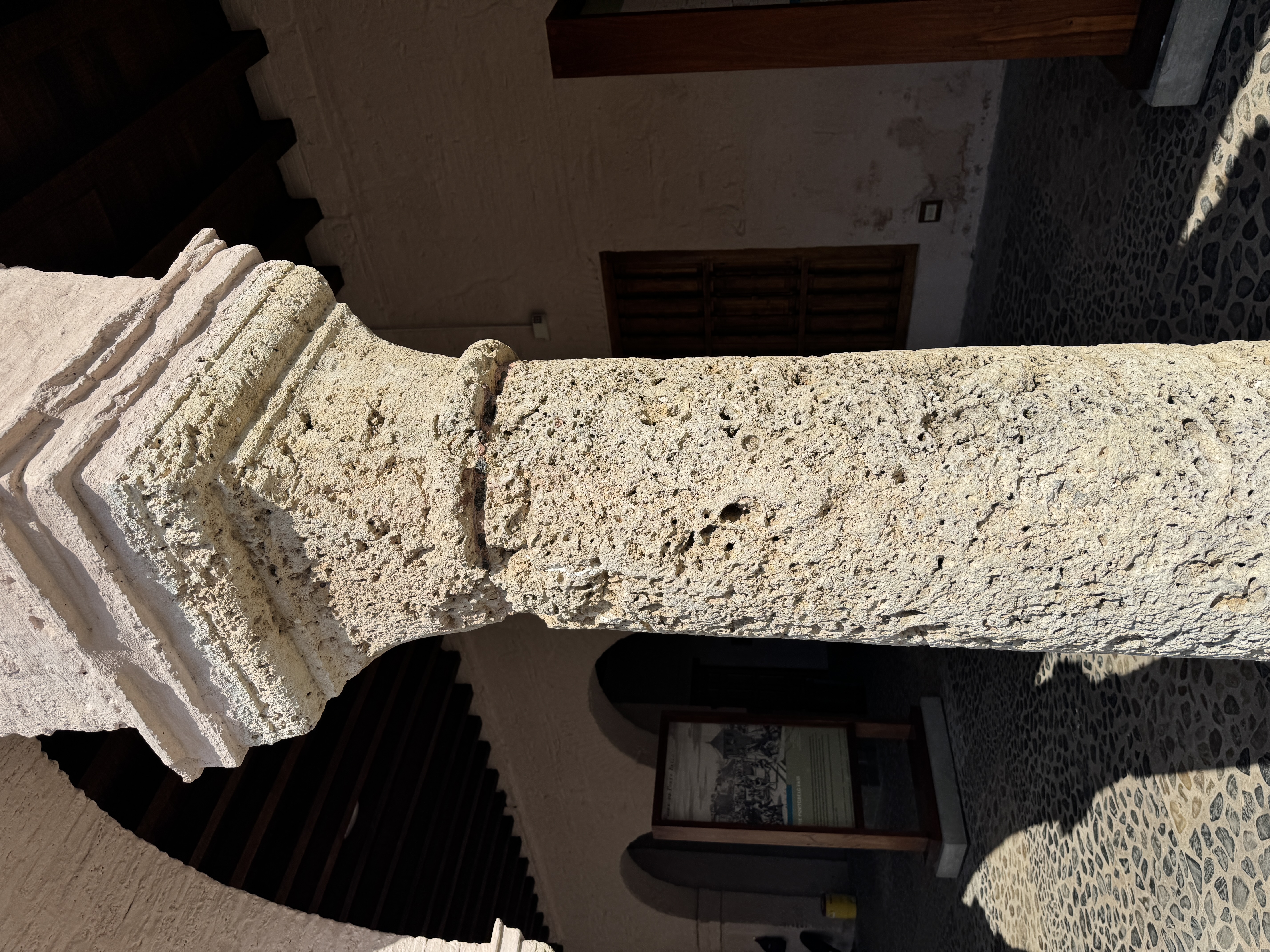 Beautiful coral columns.