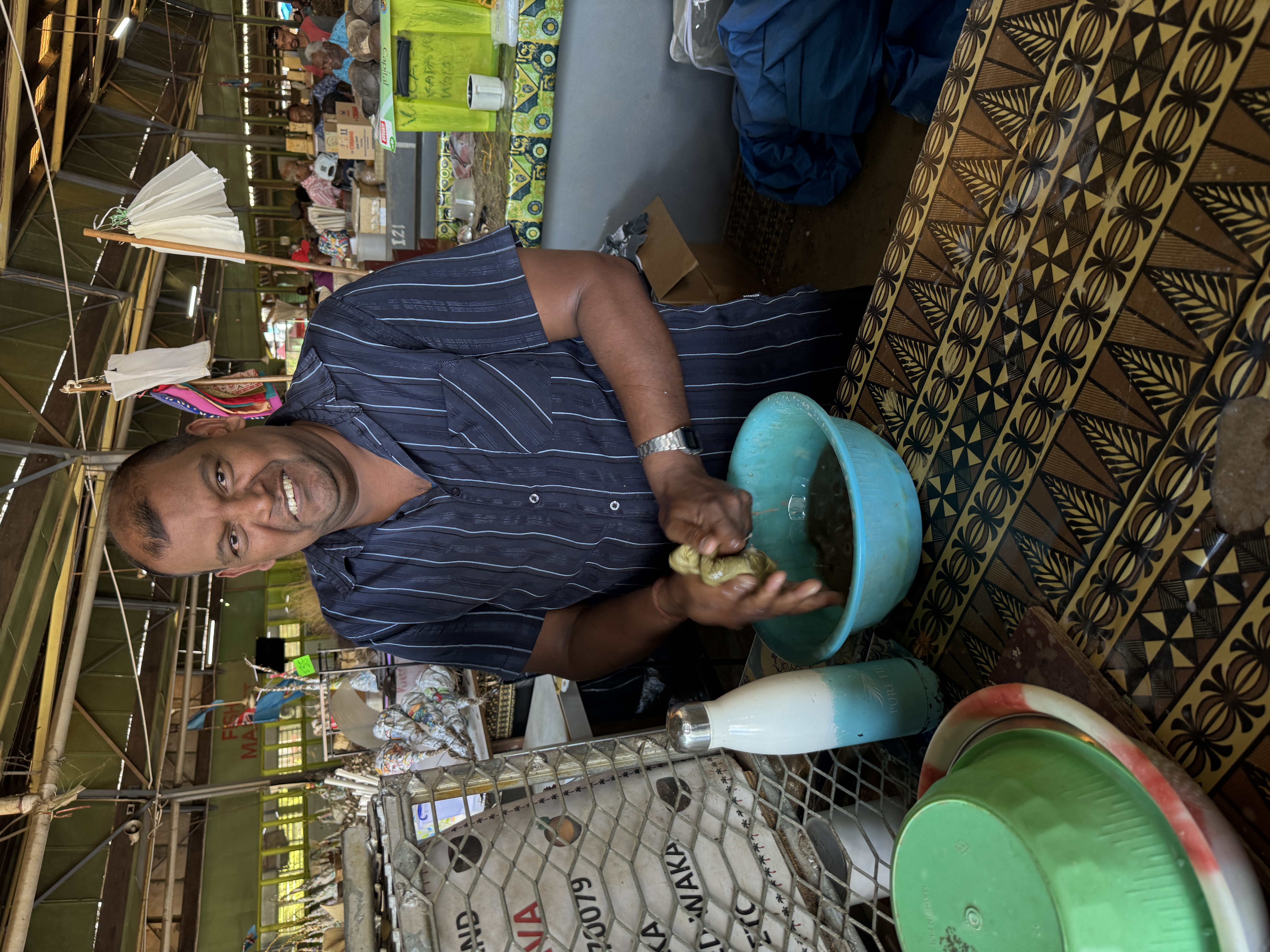 You can have somebody mix up kava, too.  It's made from those roots.