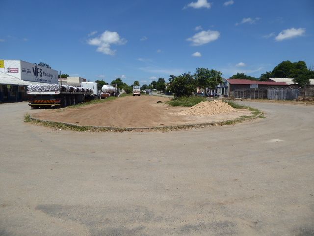 Dethatching was taken too far in this case; the street is in an industrial neighborhood near the railroad station.