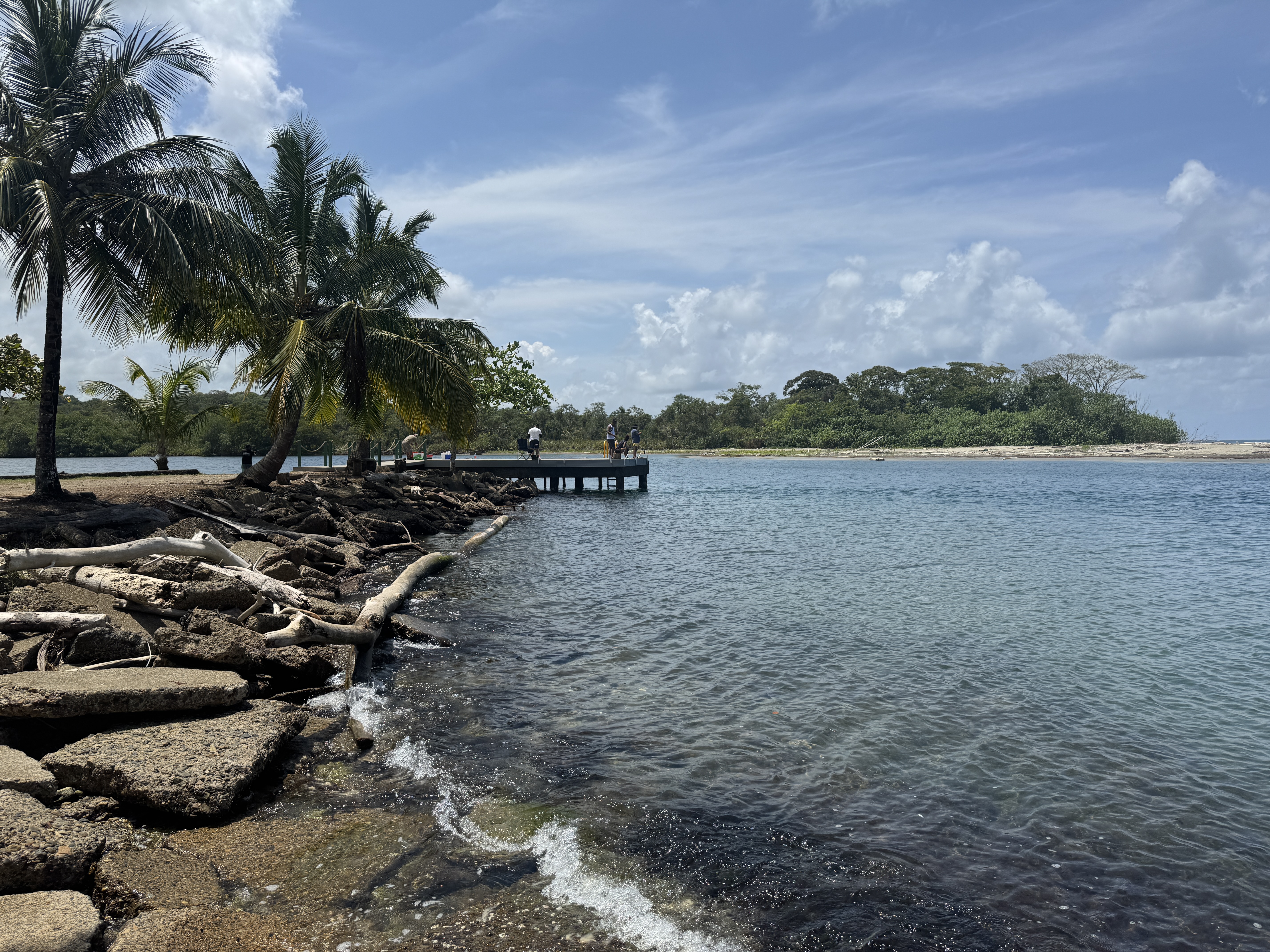 And so to the third port, this one at the mouth of the Chagres River.  This is where the 49ers landed and raced across the isthmus by boat t