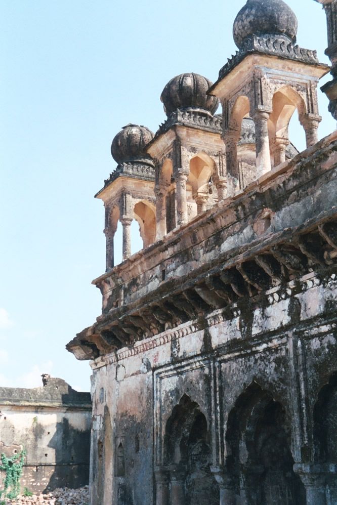 One of the most intact buildings.