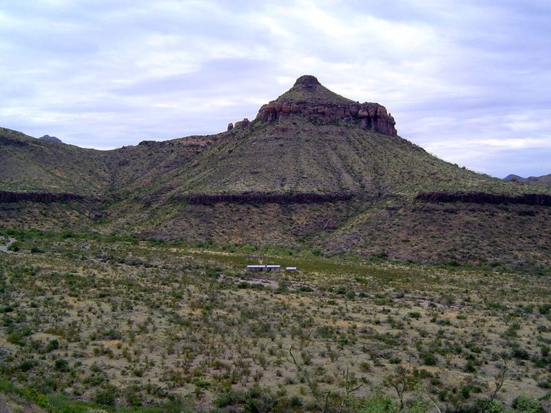 Another old ranch, identified on old maps as the Homer Wilson Ranch.