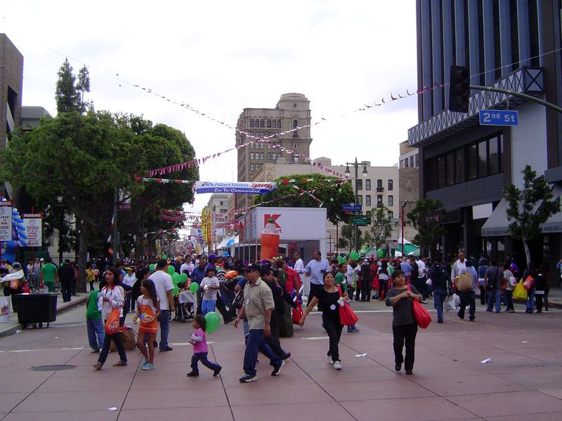 Plenty of people were downtown on May 8th for Fiesta Broadway, which promoters called the "largest Cinco De Mayo celebration in the world."