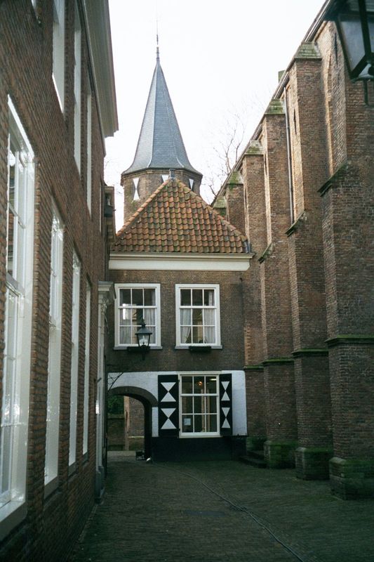 The Prinsenhof, a museum now. Through the passage, there's another museum, one dedicated to the East Indies. Upstairs, a gamelon orchestra p