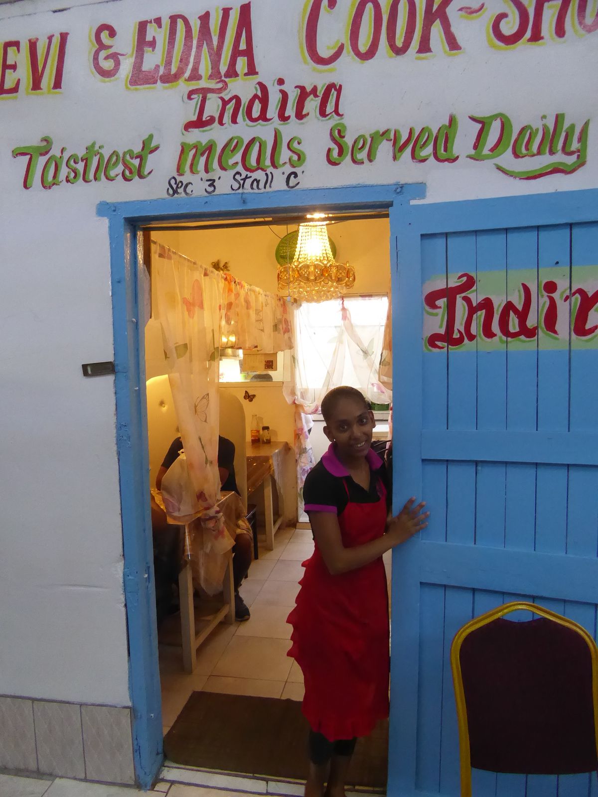 Casual dining, Guyana-style.