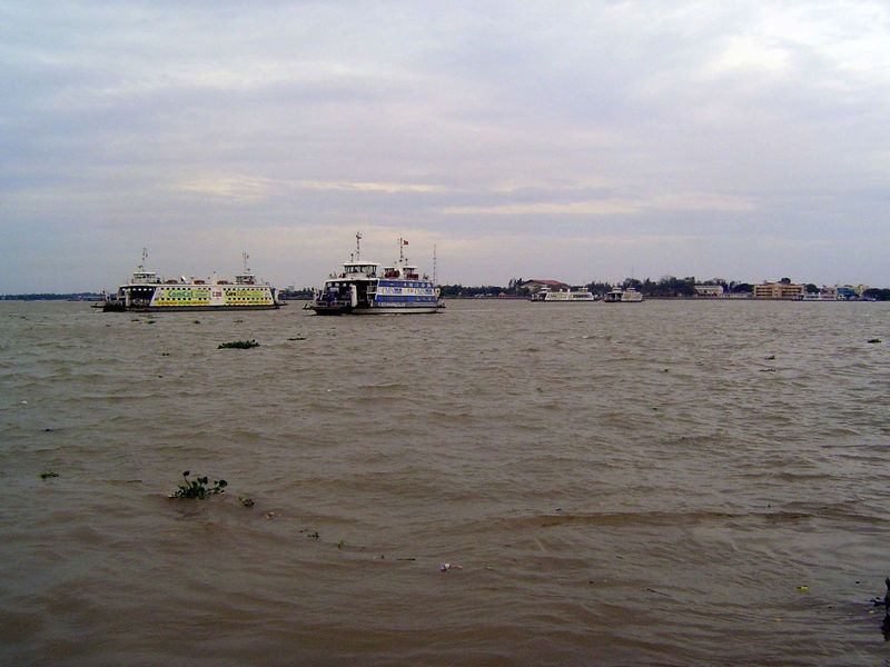 So much for bridges. It's time for a ferry.