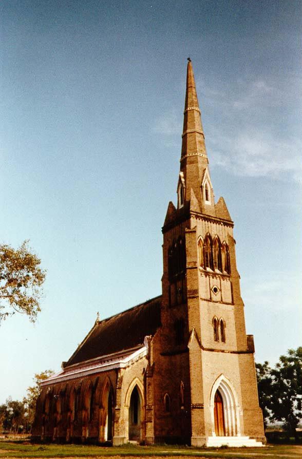 Church in Murree, a British hill station now in Pakistan. It's amazing how many old churches survive in South Asia. They're almost always lo