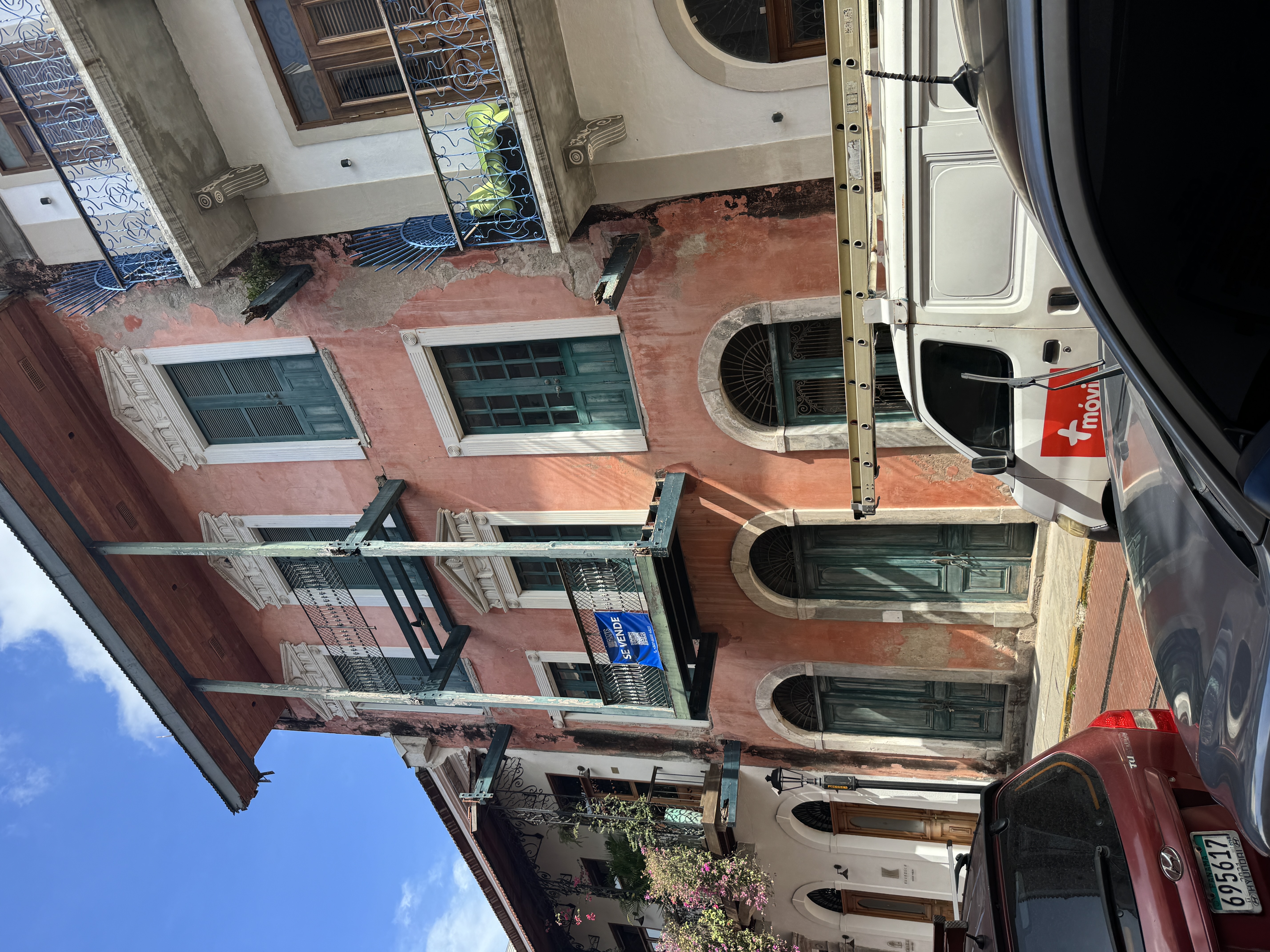 Lots of buildings have been handsomely renovated.