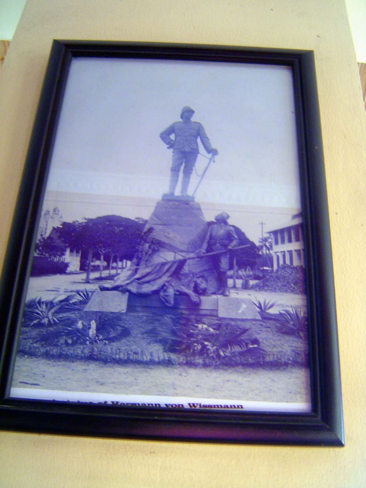 Colonial monuments have fared even worse. This one shows Hermann von Wissmann, a governor of German East Africa in the 1890s and the man who