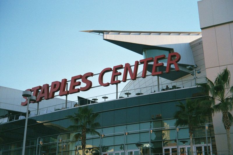Germ of a new downtown: the Staples Center opened in October 1999 with a Bruce Springsteen concert; six months later, two million people had
