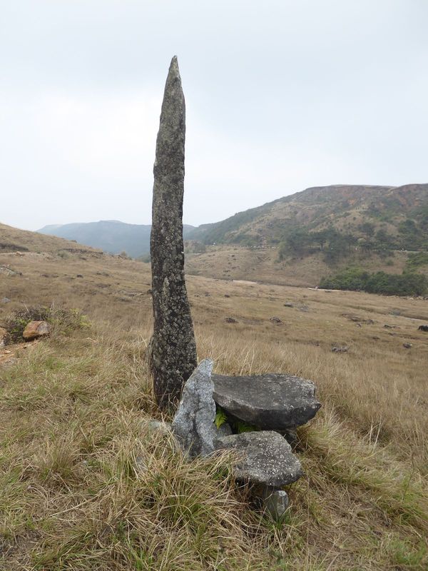 British officers knew them well. Here's what one officer wrote shortly after 1900: "The Khasi monoliths are a prominent feature in the lands