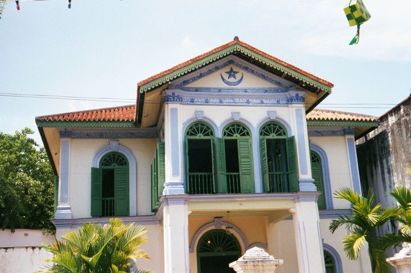 The Penang Heritage Center is dedicated to a different future. It's housed here in the Syed Alatas Mansion, restored with French help in the