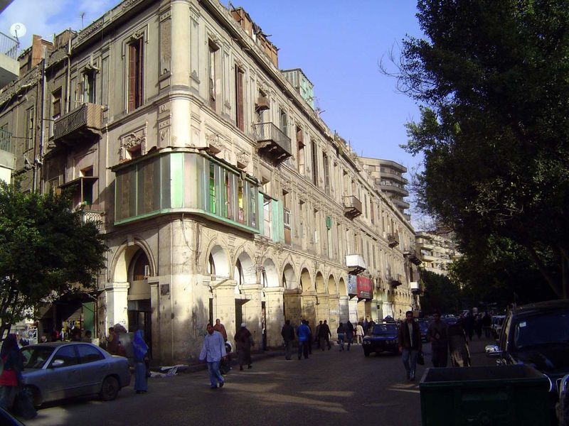 Close by was the Eden Palace Hotel, in the 1920s the headquarters for British troops in Egypt.