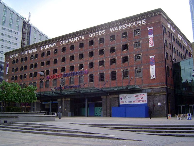 The warehouse closed in 1969 and the city bought it in 1978. It's been renovated and is now the Great Northern shopping and entertainment ce