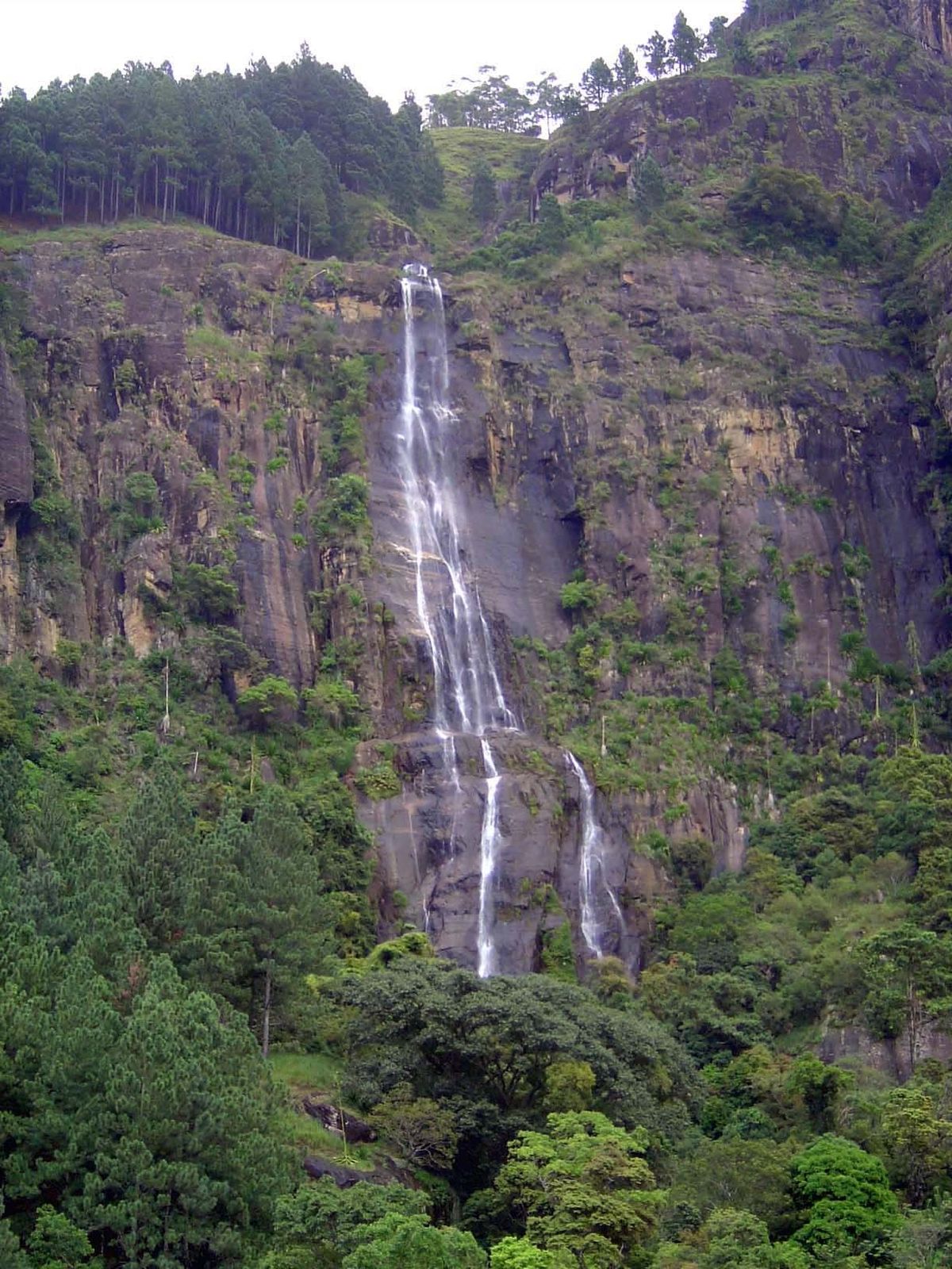 A view of the escarpment from the south.