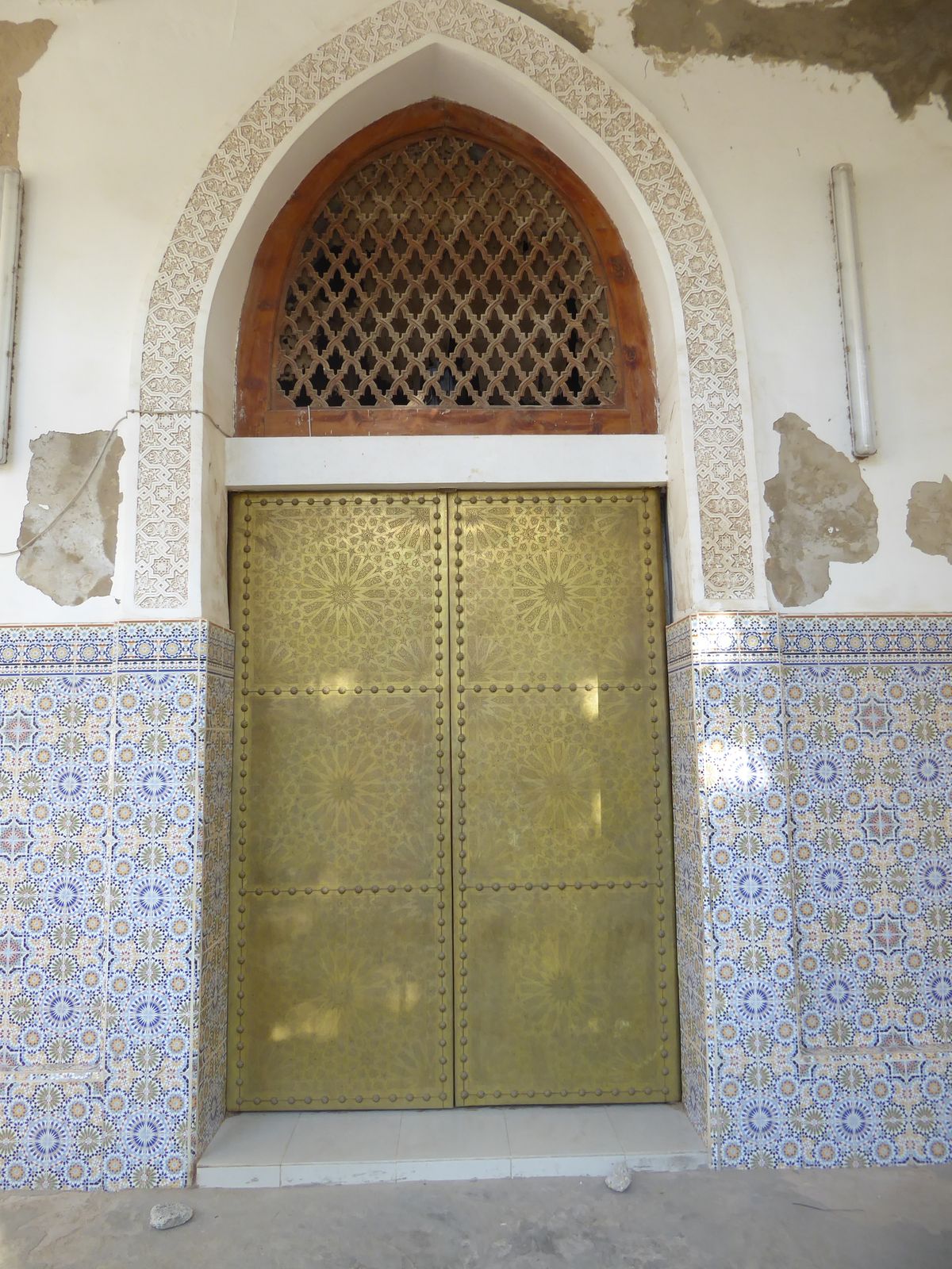 Door to the mosque.