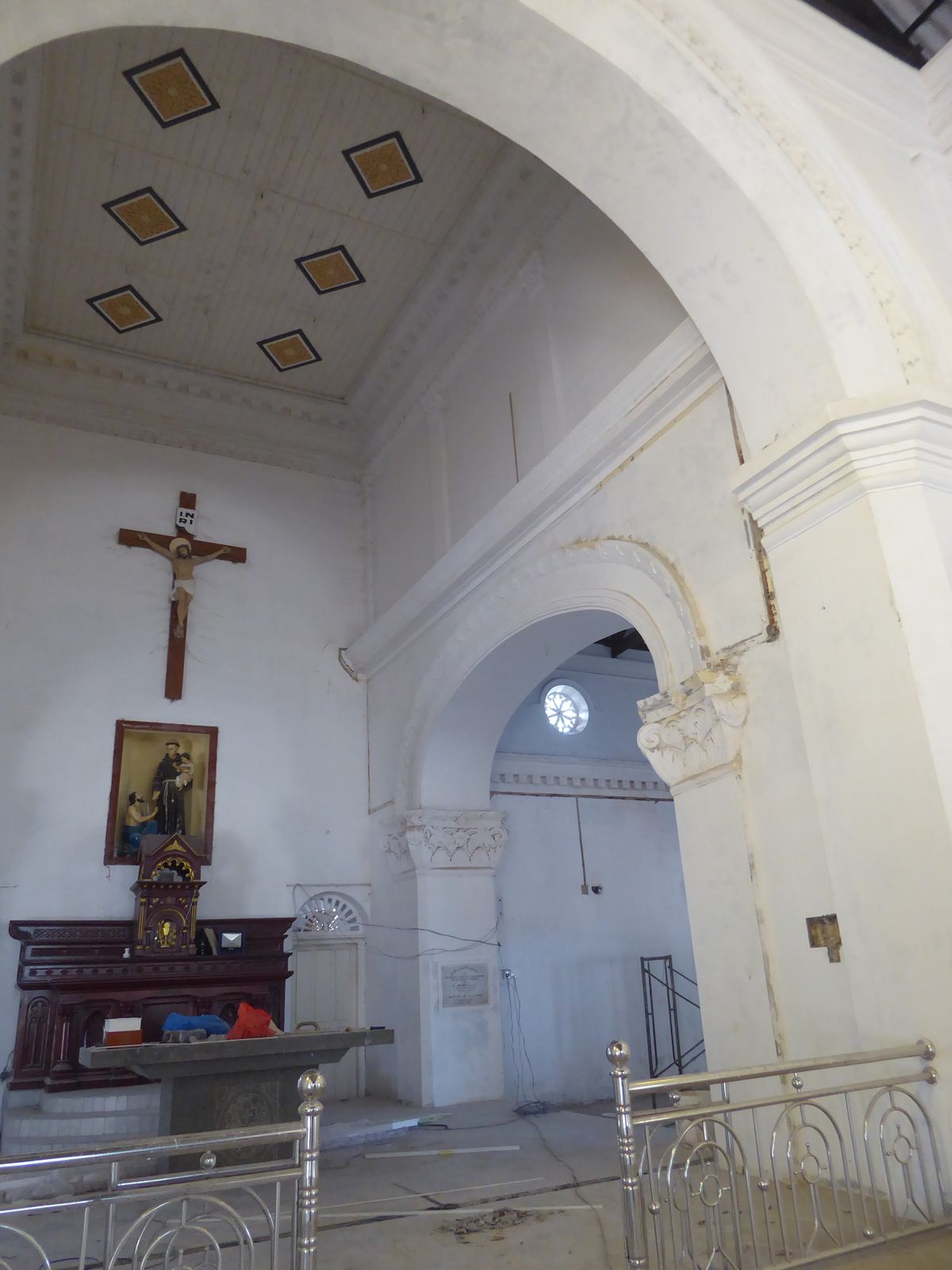 The altar.
