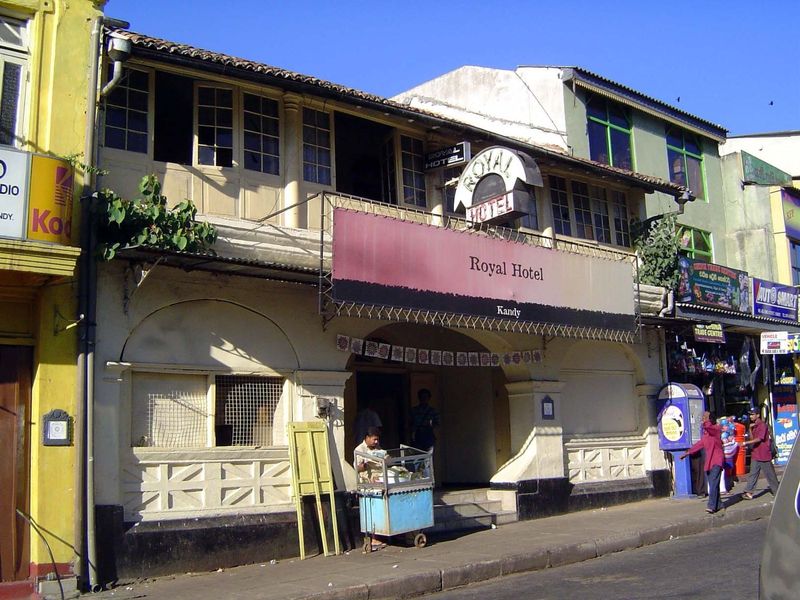 Still another hotel, although in this case the "royal" might refer to the kings of Kandy