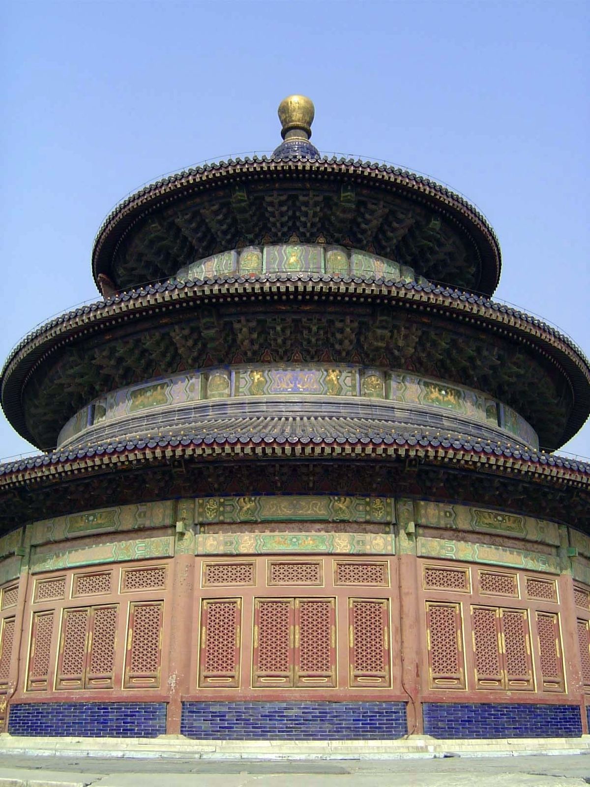 The hall itself.